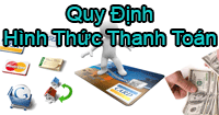Quy định và hình thức thanh toán